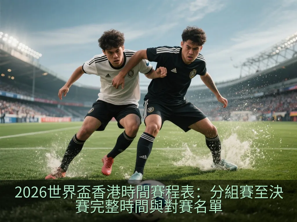 A cozy modern living room in Hong Kong at night, a television screen softly glowing with a soccer stadium graphic, a notebook with planned match schedules and a mug of tea on the coffee table.